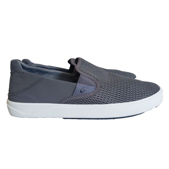 OLUKAI Lae\'ahi Mens Sz 8.5 Pavement Slip On Sneakers 10443-TFTF Depth/Blue Depth main image 5